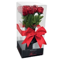 Milk Chocolate Roses Box Of 12 Roses