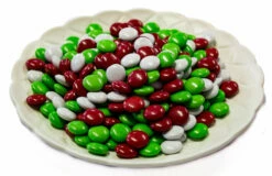 Christmas Chocolate Drops - Red, White, Green 800g