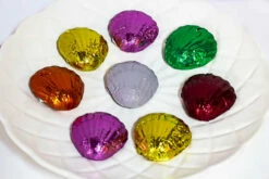 Seashells - Milk Chocolate Shells In Mixed Foils 345g -Snack Sales 2024 Foil 20Mixed 20Seashells 204