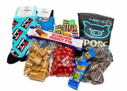 Hamper - Sweets, Chocs And Socks -Snack Sales 2024 HamperSweetsChocsnSocks4