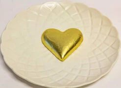 Hearts - Milk Chocolate 30g Hearts In Assorted Foil Tub Of 30 -Snack Sales 2024 Hearts 2030g 20Gold 201