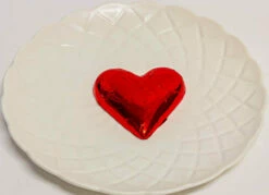 Hearts - Milk Chocolate 30g Hearts In Assorted Foil Tub Of 30 -Snack Sales 2024 Hearts 2030g 20Red 201