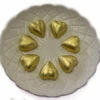 Hearts - Milk Chocolate Hearts In Gold Foil 1kg