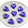 Hearts - Milk Chocolate Hearts In Mauve Foil 350g