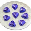 Hearts - Milk Chocolate Hearts In Mauve Foil 1kg