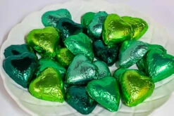 Hearts - Milk Chocolate Hearts In Mixed Green Foils 1kg -Snack Sales 2024 Hearts 20Mixed 20Greens 202 e86c580e e77c 4293 bbc8 f022052ed757
