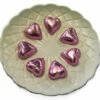 Hearts - Milk Chocolate Hearts In Light Pink Foil 1kg