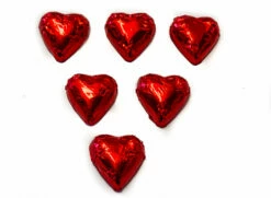 Hearts - Milk Chocolate Hearts In Red Foil 350g -Snack Sales 2024 Hearts 20Red 201