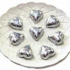 Hearts - Milk Chocolate Hearts In Silver Foil 350g