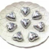 Hearts - Milk Chocolate Hearts In Silver Foil 1kg