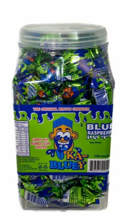 Ka-Bluey Sour Bubble Gum Balls Jar