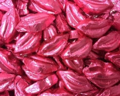 Kisses - Milk Chocolate Lips In Pink Foil 5kg -Snack Sales 2024 Kisses Milk Chocolate Pink
