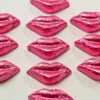 Kisses - Milk Chocolate Lips In Pink Foil 300g
