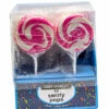 Lollipops - Swirl Flat Pops Pink