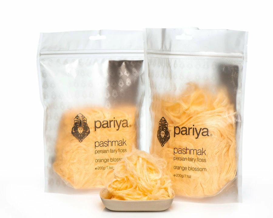 Pariya Persian Style Fairy Floss Orange Blossom 200g 4 Pariya Persian Style Fairy Floss Orange Blossom 200g - Image 4