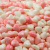 Pink And White Hearts Candies 1kg