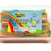 Rainbow Sour Straps - Tub 1.2kg