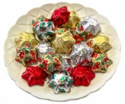Stars - Chocolate Foil Stars - CHRISTMAS 300g