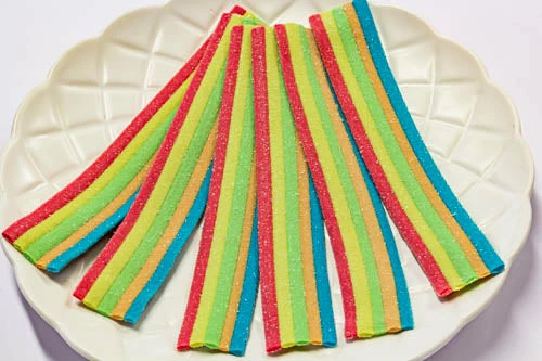 TNT Sour Mini Multicoloured Straps 60 Piece 1 TNT Sour Mini Multicoloured Straps 60 Piece