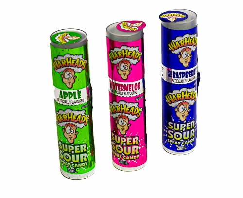 Warheads Super Sour Spray 24 Sprays 2 Warheads Super Sour Spray 24 Sprays - Image 2