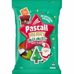 Pascall Merry Mix-Mas 1kg Christmas Mixture